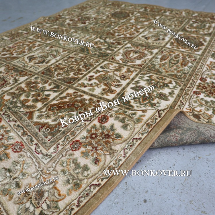 Тонкий Шелковистый Ковер из Вискозы Дизайн 21759