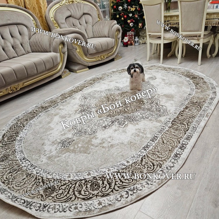 Современный Ковер Для Гостиной Арт 30354 Овал